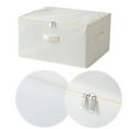 thumbnail image 3 of Laklulu Canvas Comforter Storage Bags Closet Organizer for Clothes Sweater Clothes Organizer, 3 of 5