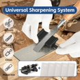 thumbnail image 3 of Chisel Sharpening Kit - Honing Guide & 5 Sharpening Stones, Adjustable Chisel Sharpener Jig for Woodworking Tool, 3 of 7