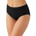 thumbnail image 3 of Wacoal Women's Understated Cotton Brief Panty, Black, Medium, 3 of 3