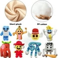 thumbnail image 2 of SUPERBE Steal a Brainrot Plush Toys, 3Pcs Brainrot 67 Sammy Strawberry Elephant Los Tralaleritos Plushies Toys Set, Collectible Brain Rot Plush for Fans Christmas Birthday Gift (Multicolore), 2 of 7