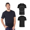 thumbnail image 2 of Playera Peso Completo para Caballero, Color Negro, Tamaño Doble Extra Grande Yazbek C0300, 2 of 3