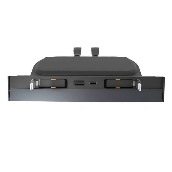 ZPAQI Car Interior Docking Station with Retractable Charging Cable for Center Console