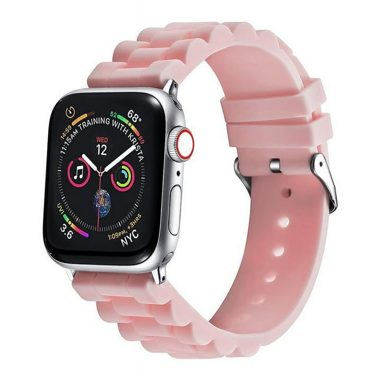 3 Pack of Silicone Link Bands for Apple Watch Series 1 2 3 4 5 Walmart