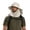 White, variant on Kcolen Mens Sun Hats Wide Brim Solar Sun Hat with Built-In Ventilation Fan for UPF 50  Wide Brim Outdoor Wide Brim Sun Hat