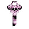 HY-KO Pink Skull Key Blank, SC1