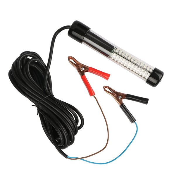 Underwater Fishing Light,12V 180LED Lures Fish Lamp Fish Attractants
