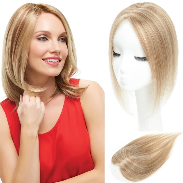 Toppers Aimeolyn para mujer, cabello humano real P10/16