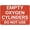 Warning Sign 4, variant on Fire Extinguisher Do Not Block Rectangular German Metal Sign 8"x12" Rustproof Aluminum Multicolor - Indoor Outdoor Fire Safety Decor