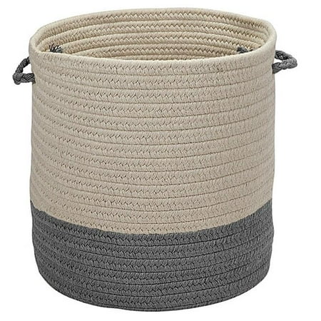 

15 x 15 x 16 in. Sunbrella Coastal Basket Granite