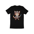 thumbnail image 4 of Funny Ocean Sea Pirate Sailor Cat Kitten Marine Cruise Gift T-Shirt Pirate Cat Kitten Sailor Birthday Holiday Presents Men Women Tshirt, 4 of 10