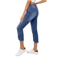 thumbnail image 5 of UAYOTSE Womens High Waist Pants Fashion Casual Straight Leg Wide Leg Jeans,Sizes XL, 5 of 5