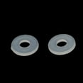 thumbnail image 2 of Arandelas aislantes planas de nailon M3 x 8mm x 1mm Gaskets Espaciadores Blancos 100Pcs, 2 of 2