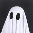 thumbnail image 6 of 0-9T Toddler Kid Baby Girls Boys Halloween Costume White Grimace Ghost Pullover Cape Cloak Fancy Party Cosplay, 6 of 9