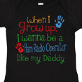 thumbnail image 4 of Inktastic Ham Radio Operator Like Daddy Boys or Girls Baby Bodysuit, 4 of 5