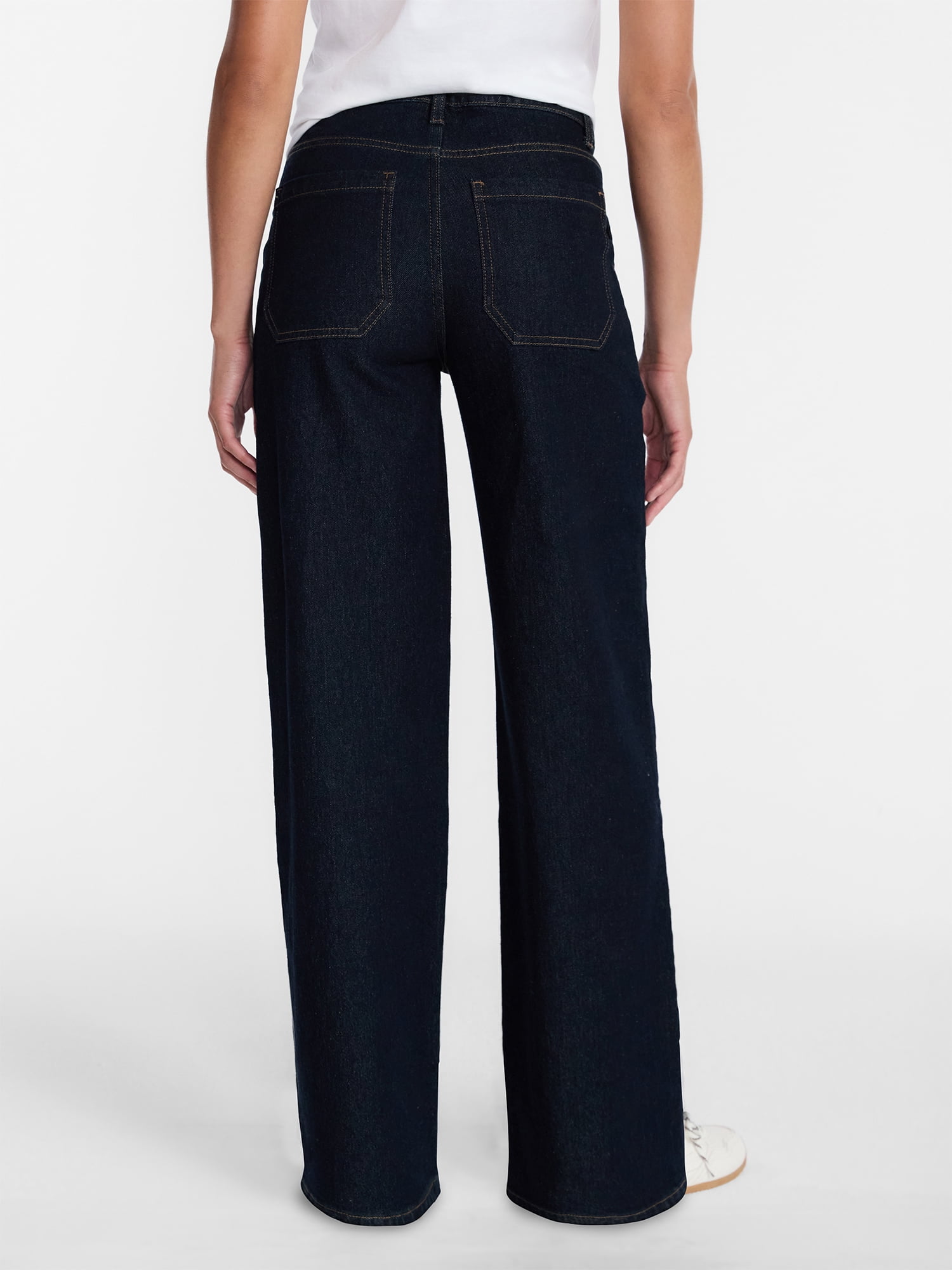 Time and Tru Women's Mid Rise Utility Trouser, 31" Inseam, Sizes 0-20