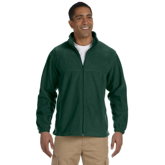 Harriton M990 Men'S 8 Oz. Full-Zip Fleece