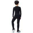 thumbnail image 3 of LANBAOSI Boys Athletic Base Layer Compression Underwear Set 2pcs Long John for Kids Unisex Size 7, 3 of 6