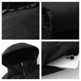 thumbnail image 6 of PUFFIT Extra Long Puffer Jackets for Women, Hooded, Warm, Water Repellent, Two-Way Zipper Winter Coat, 6 of 6