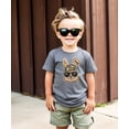 thumbnail image 3 of Ink Printed NOT a Chenille Patch Family Matching Camo Hat Easter Bunny Shirt for Boys Granite Heather Shirt Youth Large, 3 of 8