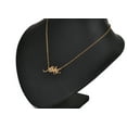thumbnail image 2 of 18k Gold Plated Abby Name Necklace Nameplate Charm Jewelry for Girls Womens, 2 of 3