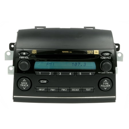 Toyota Electronic - 2006-2007 Toyota Sienna AM FM Pioneer Radio mp3 6 Disc CD 86120-AE062 Face P1816 - Refurbished