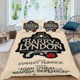 thumbnail image 2 of Barry Lyndon Conjunto de sábanas temático, trío de piezas, cómodo y amigable con la piel, diseño único, regalo de decoración para el hogar para familiares, amigos y fans, 90 cm * 190 cm, 2 of 6