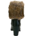 thumbnail image 4 of Forever Young Women's Faux Fur Trim Ankle Bootie, 4 of 5