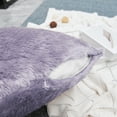 thumbnail image 5 of Home Soft Things Faux Fur Throw Pillow Cover 4 Piece Set-Sea Fog - 20" x 20", 5 of 9