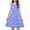 E043-Multicolor, variant on Simple Floral Print Sleeveless Tank Dress for Girls, Casual Summer Crew Neck Tank Top, Everyday Comfort Dress, Ages 4 to 14