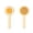 C, variant on Rabbit Comb, Cat Dog Deshedding Brush, Sunflower Shape Pet Grooming Comb