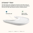 thumbnail image 4 of Stokke Trona Tripp Trapp 2 (Natural), Cojín 2 (Gris Nórdico) + Bandeja Stokke (Blanco) - Incluye Silla + Set Bebé con Arnés Extraíble para Niños 6-36 Meses, 4 of 5