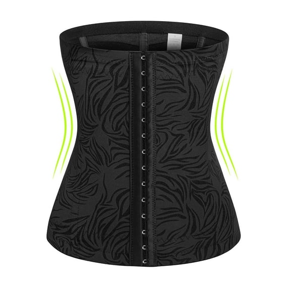 LELINTA Womens Body Shapers Tummy Control Waist Slimmer Spandex Waist Trainer Underbust Corset For Women Plus Size Waist Trainer Cincher Shapewear