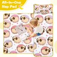 thumbnail image 4 of Cartoon Pug Dog Toddler Nap Mats for Kids Preschool,Sleeping Mat Bag or Kids,Toddler Sleeping Bag,Toddler Nap Mat or Daycare, 4 of 6