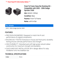thumbnail image 2 of Front To Frame Sway Bar Bushing Kit - Compatible with 2003 - 2006 Dodge Sprinter 2500 2004 2005, 2 of 2