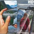 thumbnail image 2 of CHL-(3 Pack) Protecteur d'Écran en Verre Trempé Compatible pour Samsung Galaxy A15 5G /4G 6.5 Pouces, Bords Arc 2.5D 9 Dureté Haute Définition Anti-Rayures Sans Bulles, 2 of 4