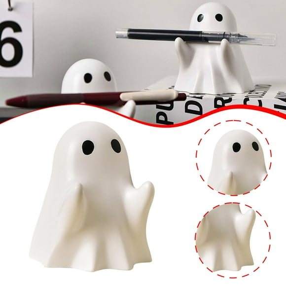 Portalápices con forma de estatua, suministros de papelería, adorno versátil, organizador de escritorio para escritorio, hogar, Halloween y oficina.