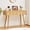39inch-Natural, variant on Wirrytor Walnut 43.3" Computer Desk with 2 Storage Drawers, Mid-Century Modern Small Office Desk, Versatile Study Vanity Table for Bedroom & Home Office
