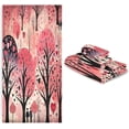 thumbnail image 7 of Coolnut Love Tree Bathroom Towel Set Absorbent Soft 3-Piece Bath Towel Hand Towel Washcloth Decorative Towels for Bathroom Gym Hotel Beach Swimming Pool Washcloth Gift, 7 of 7