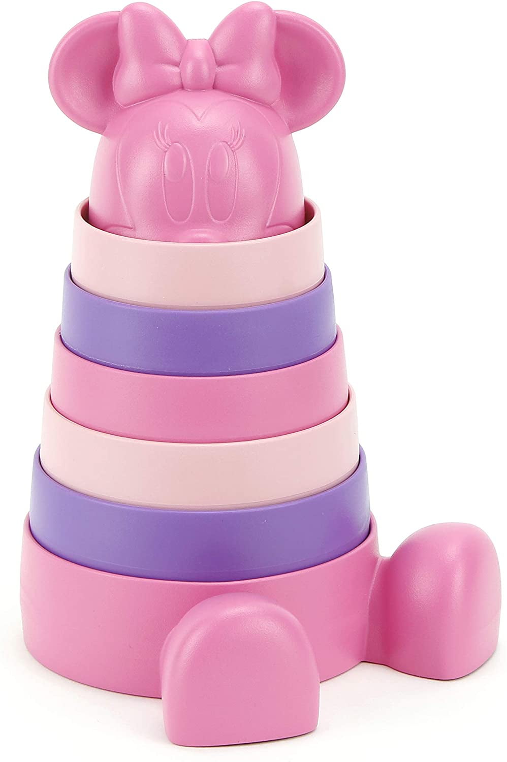 Green Toys Disney Baby Minnie Mouse Stacker, for Unisex Toddler Ages 6 months and up