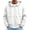 White, variant on Dpjklzsn Men's Waterproof Hooded Windbreaker Jacket, Full Zip Long Sleeve Casual Outdoor Coat with Zipper Pockets