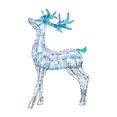 thumbnail image 2 of National Tree Company 105 LED Lights Reindeer Decoration with Snowman, 2 of 11