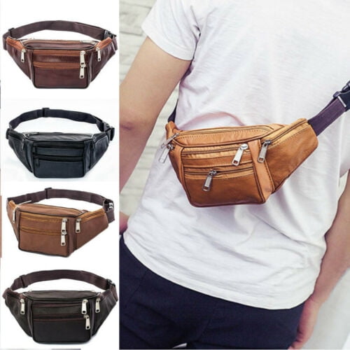 sunsiom fanny pack waist bolsa men women crossbody hip belt pouch pocket travel sport bum