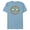 Ocean Blue, variant on Marvel 85th Anniversary We Are Groot Spider-Man Mask Logo - Short Sleeve Blended T-Shirt for Adults - Customized-Yellow