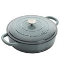 thumbnail image 1 of Olla de barro Braiser Crock-Pot de hierro fundido esmaltado artesanal, 5 litros, 1 of 4