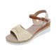 thumbnail image 1 of Bmisegm Women's Summer Fashion Roman Open Toe Bow Sandals Casual Comfortable Fish Mouth Wedge Sandals Sandals Women Summer White 9.5, 1 of 6