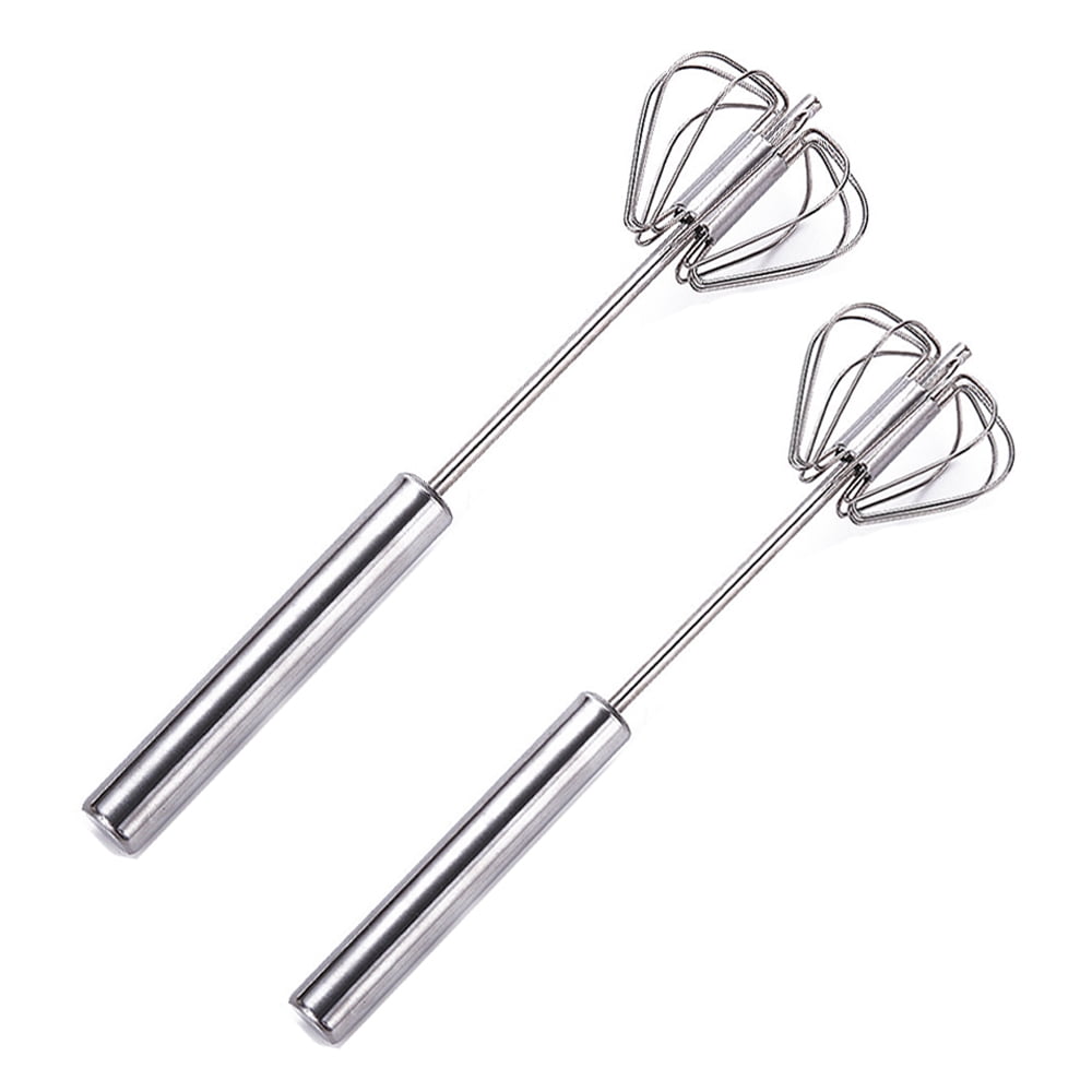 2pcs stainless steel push mixer easy to use manual mixer and plunger