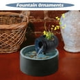Circulating Water Clay Pot Pot for Water Fountain Pond Spitter Fountain