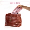 thumbnail image 7 of Unique Bargains Clear Makeup Bag Transparent Toiletry Bag Zipper Cosmetic Bag Organizer for Travel for Women Pink, 7 of 7