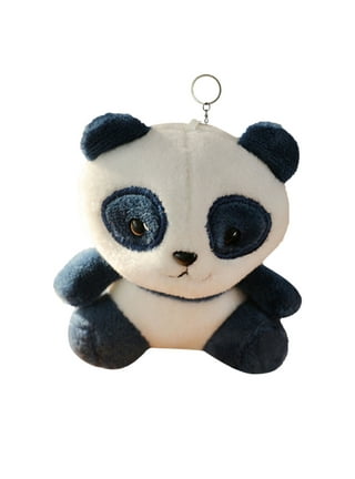 Naierhg 2Pcs Key Chain Metal Panda Doll Shape Key Holder for Daily