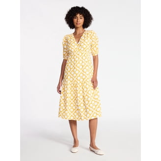 Time and Tru Women's Sleeveless Knit Swing Dress Mini with Pockets Sizes  XS-XXXL - Walmart.com
